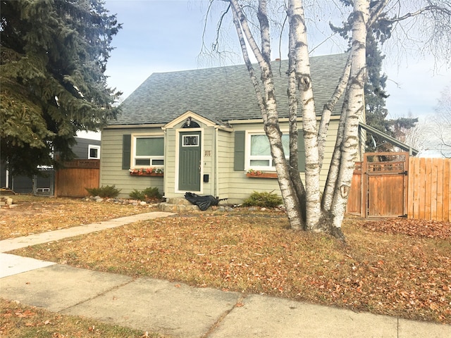 view of bungalow-style house