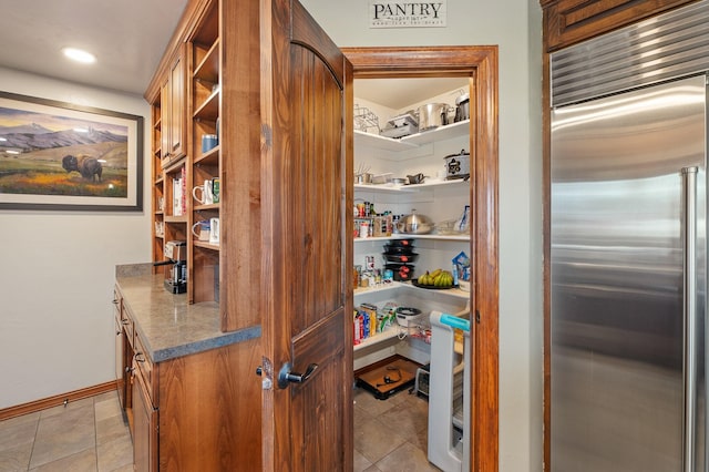 view of pantry