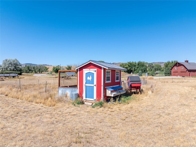 7 Hardy Cir, Ennis, MT 59729 - view of shed featuring a view of countryside