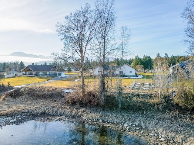 property view of water