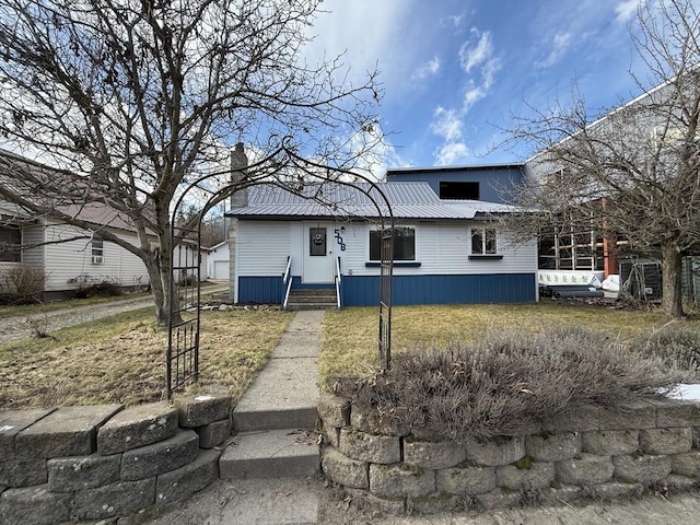 view of rear view of property