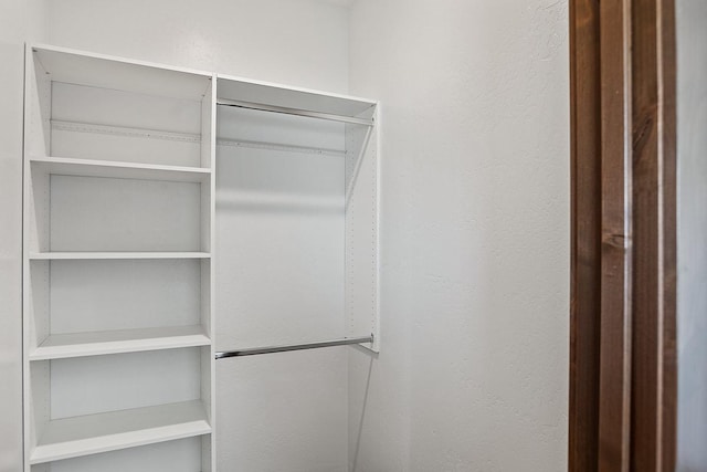 view of closet