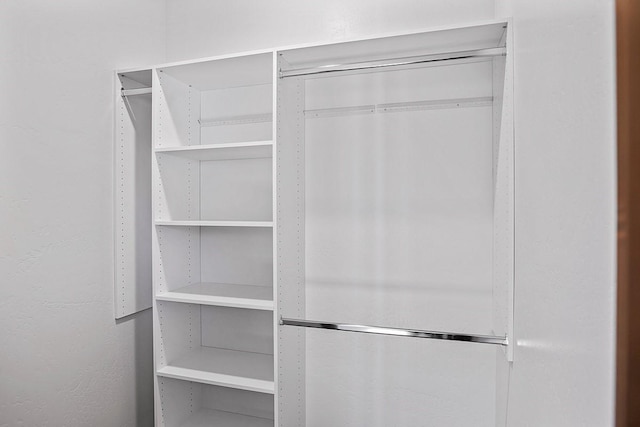 view of closet