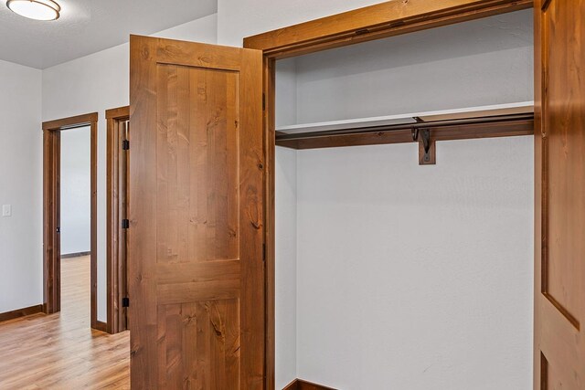 view of closet