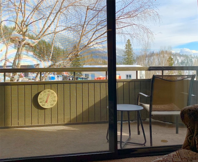 3898 Big Mountain Rd Unit 202, Whitefish, MT 59937 - view of balcony