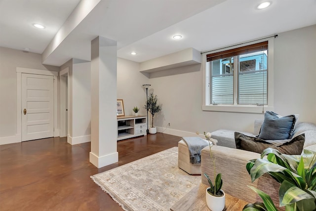 view of living room