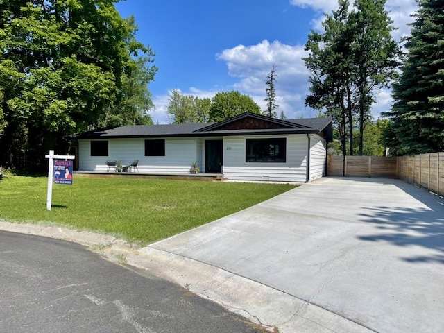 230 Fox Farm Dr, Whitefish, MT 59937 - ranch-style house with driveway