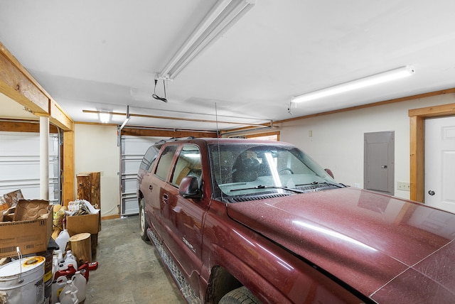 2122 Lightning Draw Trl, Victor, MT 59875 - garage featuring electric panel