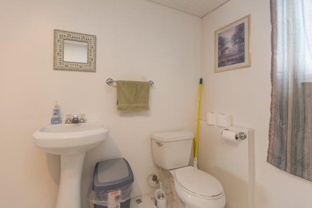 bathroom with toilet