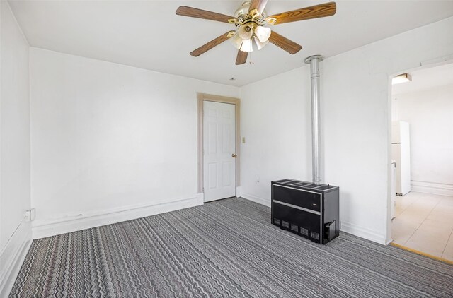 333 N 2nd St W, Missoula, MT 59802 - carpeted spare room featuring ceiling fan and baseboards