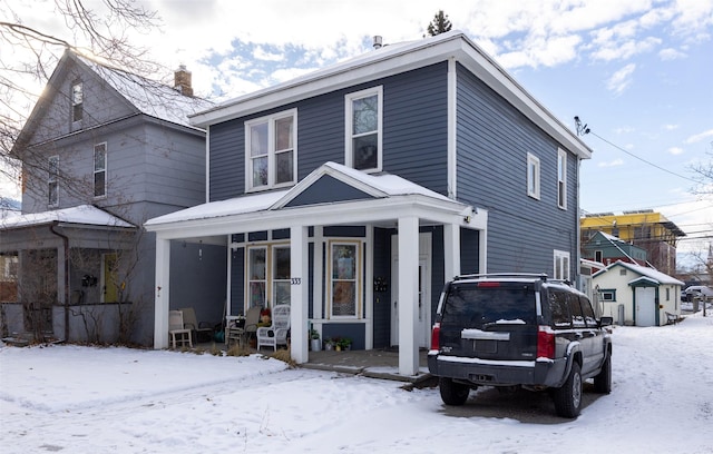 view of front of house featuring a porch