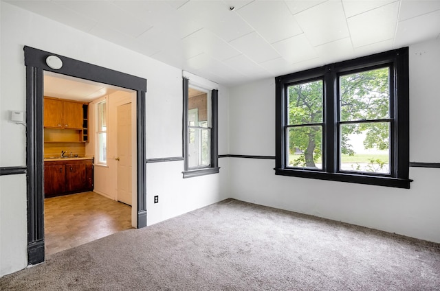 333 N 2nd St W, Missoula, MT 59802 - unfurnished room with carpet, healthy amount of natural light, and a sink