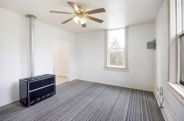 333 N 2nd St W, Missoula, MT 59802 - carpeted spare room with ceiling fan