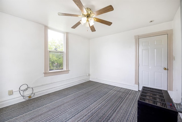 333 N 2nd St W, Missoula, MT 59802 - empty room featuring a ceiling fan, carpet, and baseboards