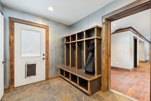 view of mudroom