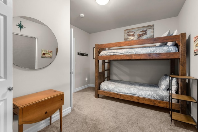 bedroom with carpet flooring