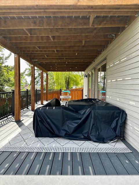137 Cascade St, Lolo, MT 59847 - view of deck