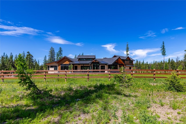 3900 Foothill Rd, Kalispell, MT 59901 - rear view of property featuring a standing seam roof and metal roof