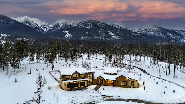 property view of mountains