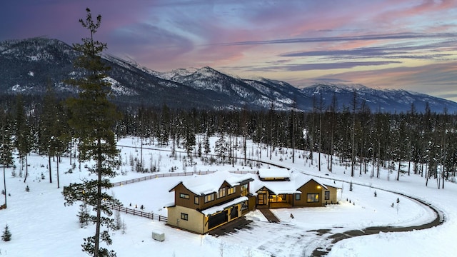 property view of mountains