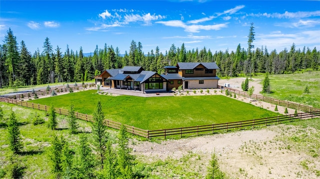 3900 Foothill Rd, Kalispell, MT 59901 - aerial view of sparsely populated area with a forest