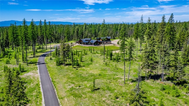 3900 Foothill Rd, Kalispell, MT 59901 - view from above of property featuring a forest