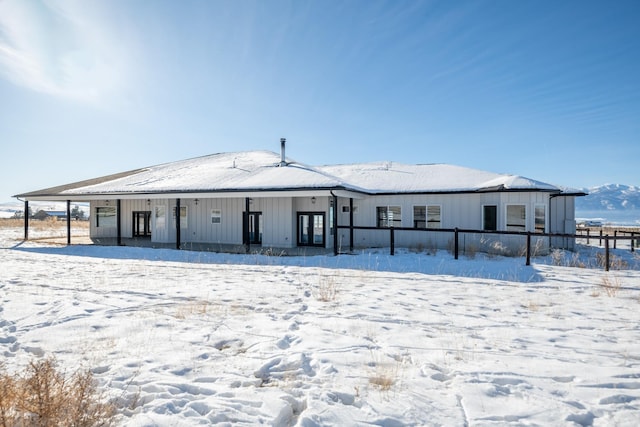 2986 Sunset Ranch Ln, Stevensville, MT 59870 - view of snow covered house