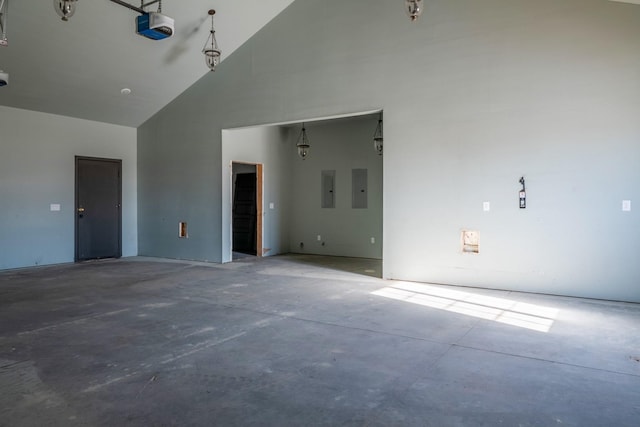 2986 Sunset Ranch Ln, Stevensville, MT 59870 - garage with a garage door opener and electric panel