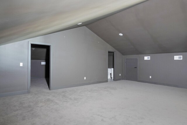 2986 Sunset Ranch Ln, Stevensville, MT 59870 - additional living space featuring light colored carpet and lofted ceiling