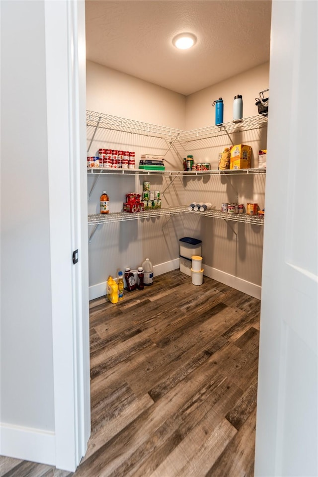 view of pantry