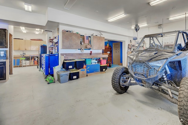 4428 Fox View Loop, Helena, MT 59602 - garage with a workshop area