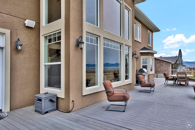 4428 Fox View Loop, Helena, MT 59602 - view of wooden terrace