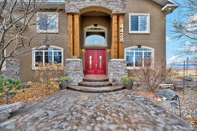 view of property entrance