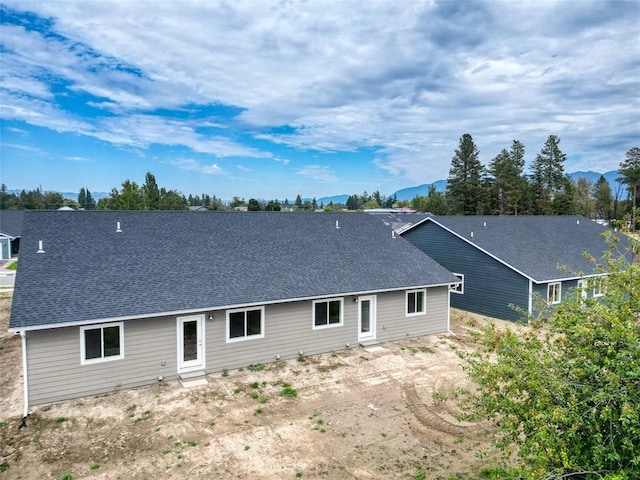 view of rear view of house