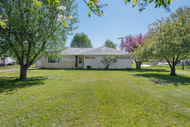 119 Fair St, Deer Lodge, MT 59722 - view of front of property with a front lawn