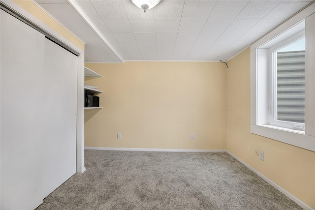 empty room with carpet floors