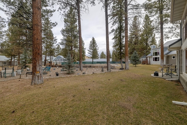 view of yard