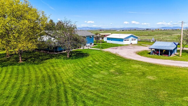 35011 Little Marten Rd, Ronan, MT 59864 - view from above of property featuring a mountain backdrop