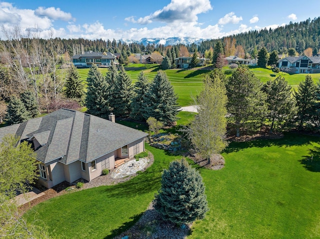 107 Whitetail Ct, Bigfork, MT 59911 - aerial perspective of suburban area