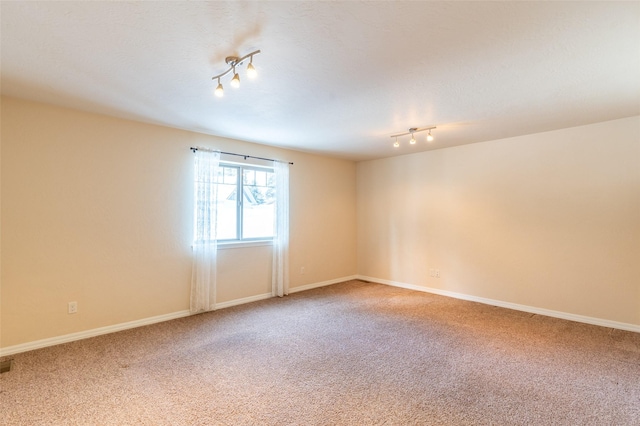 28 Talbot Pines Loop, Columbia Falls, MT 59912 - empty room with light carpet and rail lighting