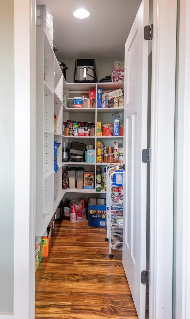 view of pantry