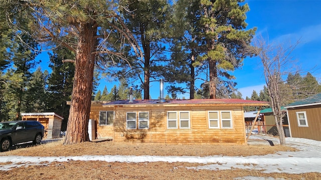 view of ranch-style house