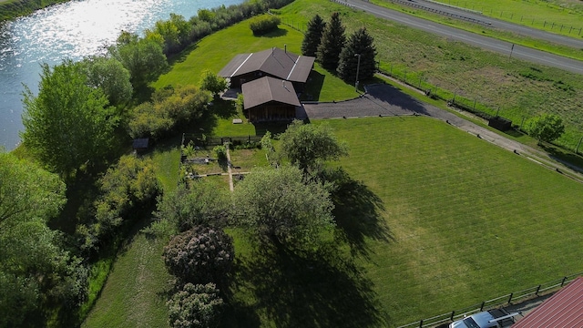 68 River Dr, Cascade, MT 59421 - aerial view of sparsely populated area featuring a large body of water