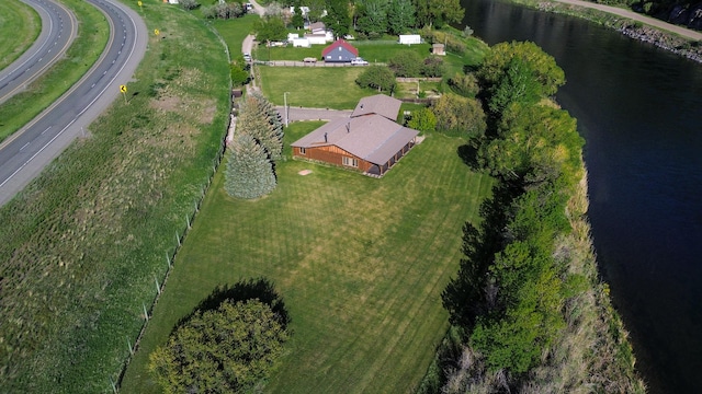 68 River Dr, Cascade, MT 59421 - aerial overview of property's location with a nearby body of water