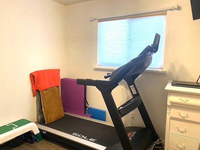 view of exercise room