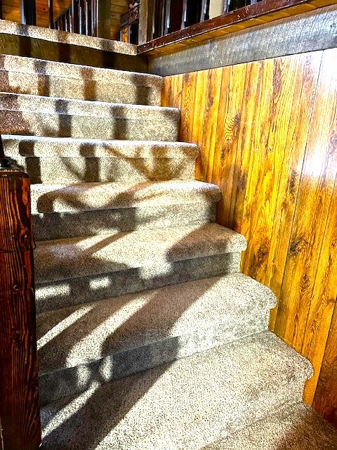 view of stairs