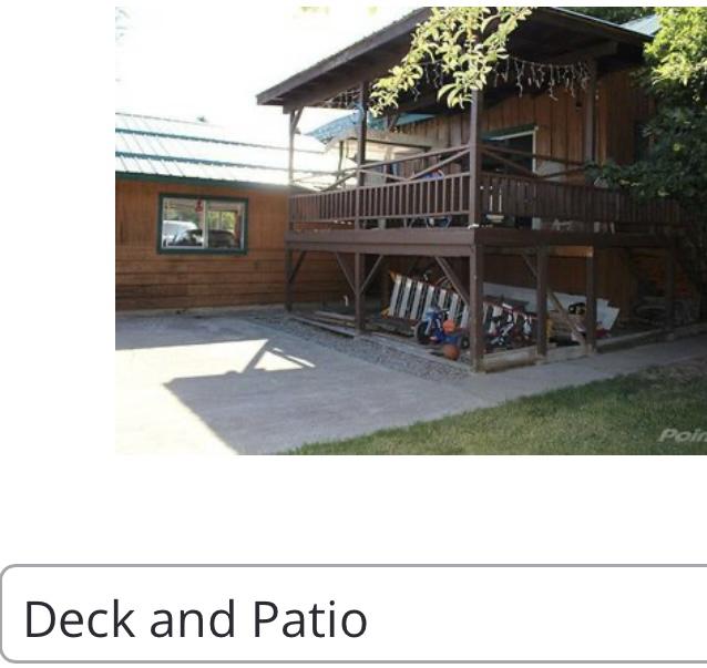 exterior space with a deck