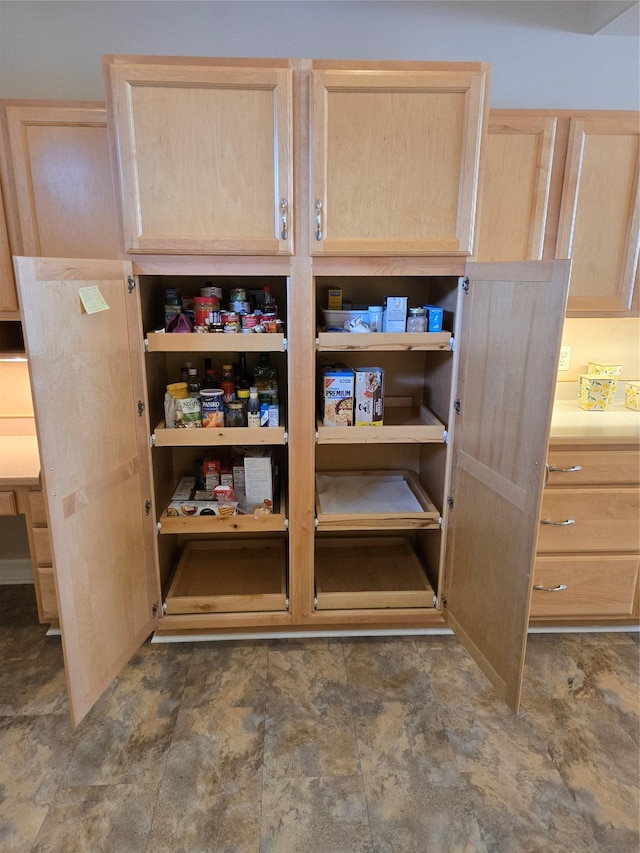 view of pantry