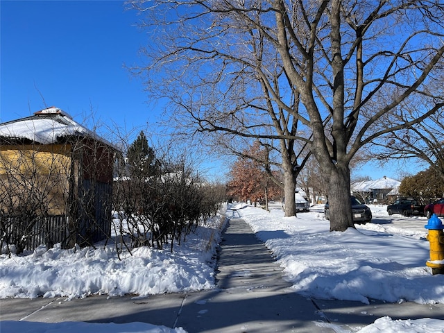 view of street