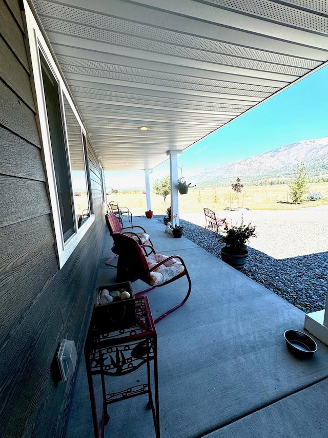 66 Moccasin Ln, Thompson Falls, MT 59873 - porch with a mountain view